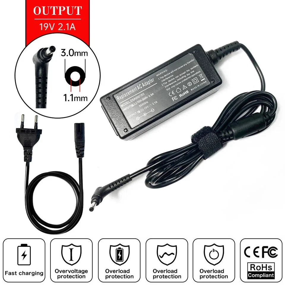 Laptop Accessories Shop - 19 V 2.1A 40 W Dizüstü