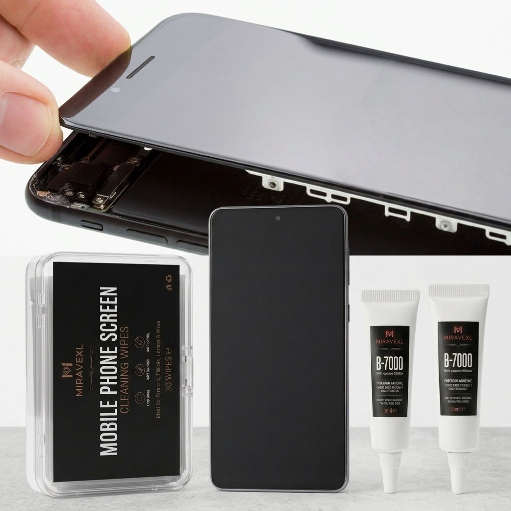 Screen Cleaning Kit - Telefon Ekranı Sökme Tamir Kiti 15ml