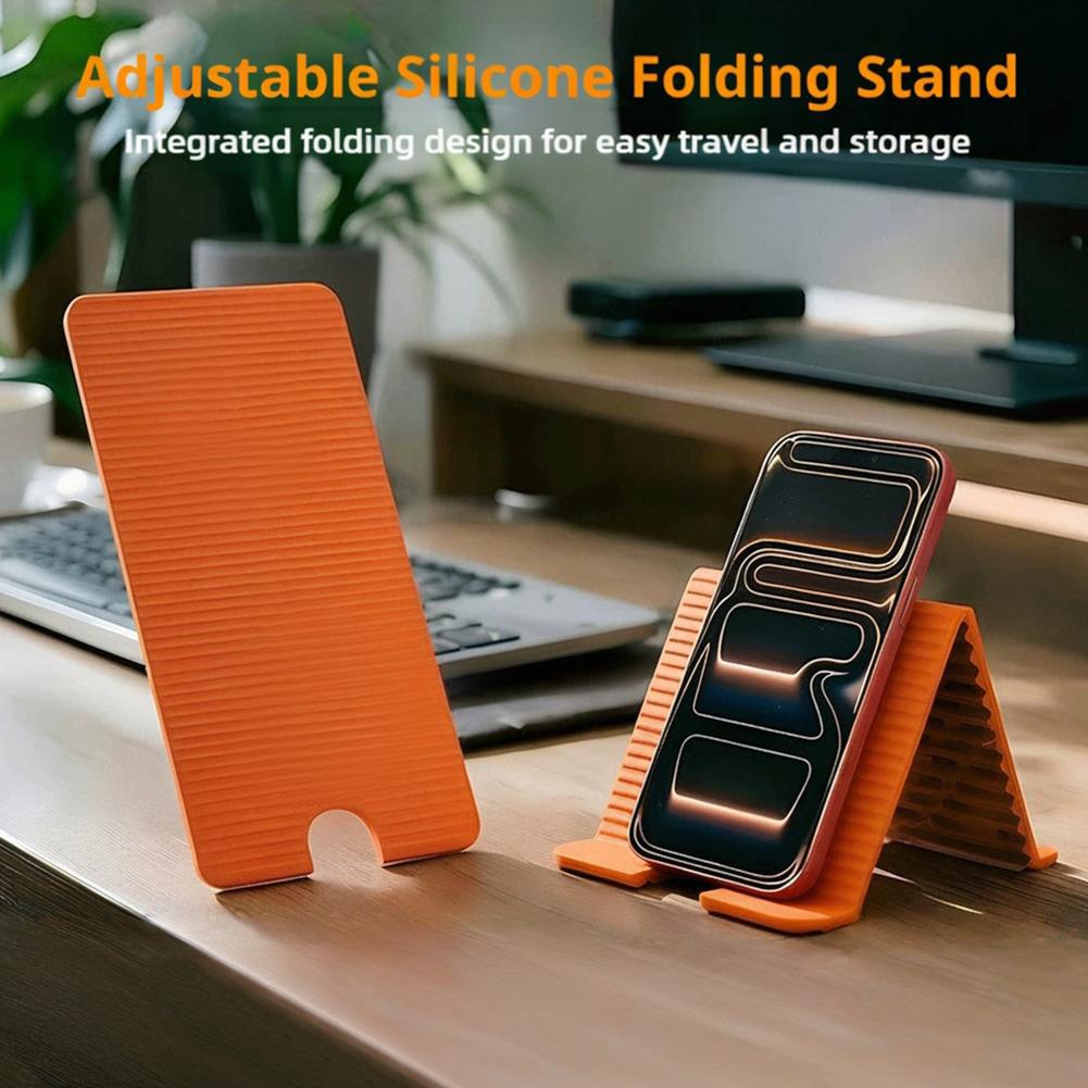 Laptop Accessories For Office - Esnek Katlanabilir Silikon Telefon Tutucu IPhone