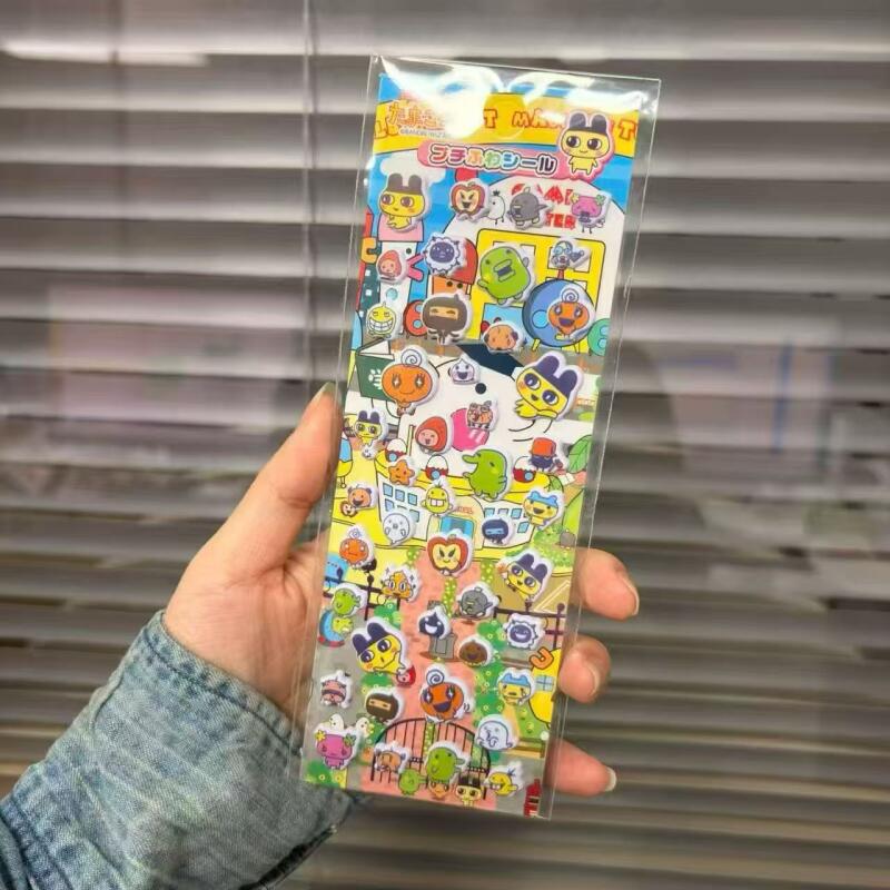 Good Laptop Accessories - 6 adet Tamagotchi karikatür kabarcık çıkartmalar