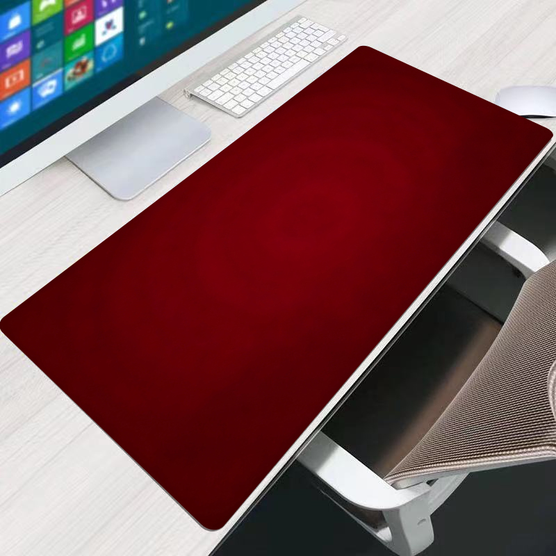 Good Laptop Accessories - Kırmızı Mouse Pad Ofis Genişletilmiş Masa