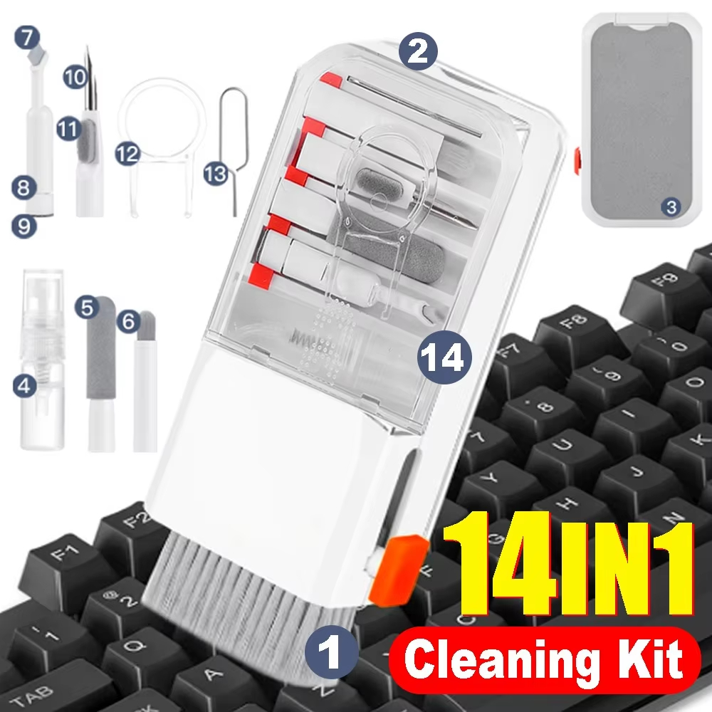 Screen Cleaning Kit - 14in1 Çok Fonksiyonlu Temizleme Seti Dijital