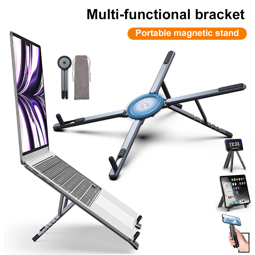 Laptop Accessories For Office - Taşınabilir Manyetik Telefon Tutucu ve Selfie