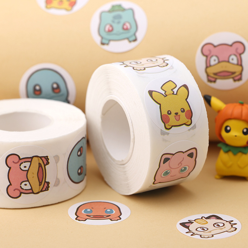 500 adet Rulo Karikatür Pokemo - Laptop Accessories Kids incelemesi ve fiyatı