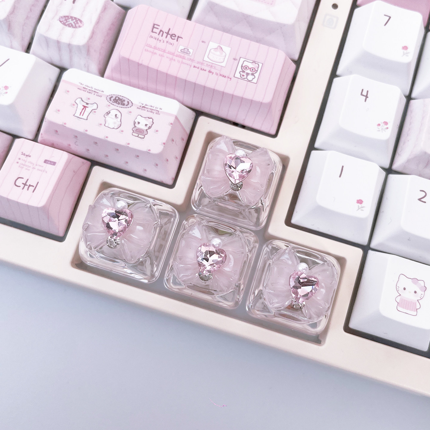 4 adet Kelebek Klavye Tuşları  - Laptop Accessories Cute incelemesi ve fiyatı