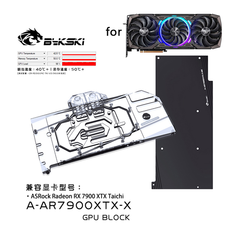 Bykski Su Bloğu ASRock AMD Rad - Amd Vga Rx 7900 Xtx incelemesi ve fiyatı