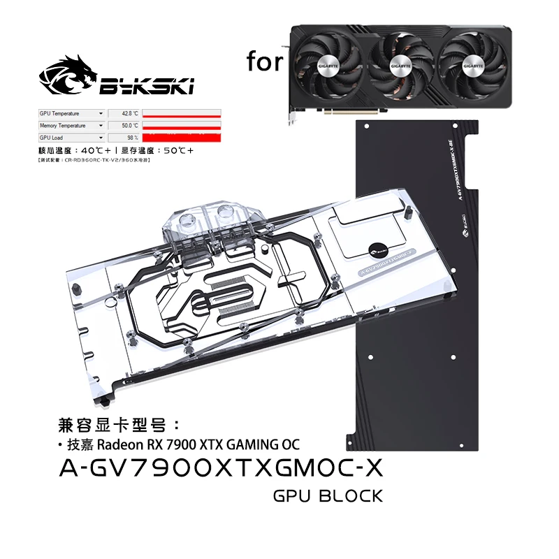 Bykski A-GV7900XTXGMOC-X Su Bl - Amd Vga Rx 7900 Xtx incelemesi ve fiyatı