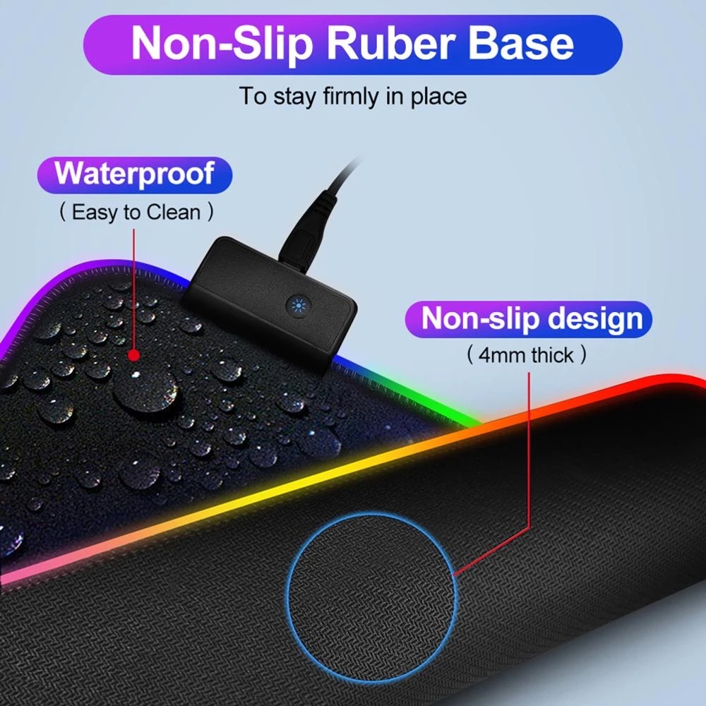 RGB Oyuncu Mouse Pad'i LED Işı - Laptop Accessories Rgb incelemesi ve fiyatı