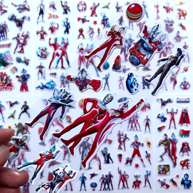 10 adet Karikatür Ultraman 3D  - Laptop Accessories Kids incelemesi ve fiyatı