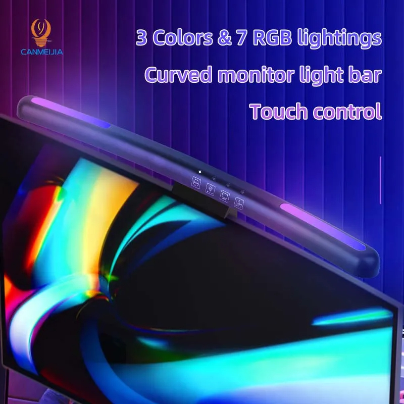 Kavisli LED monitör işık çubuğ - Laptop Accessories Rgb incelemesi ve fiyatı